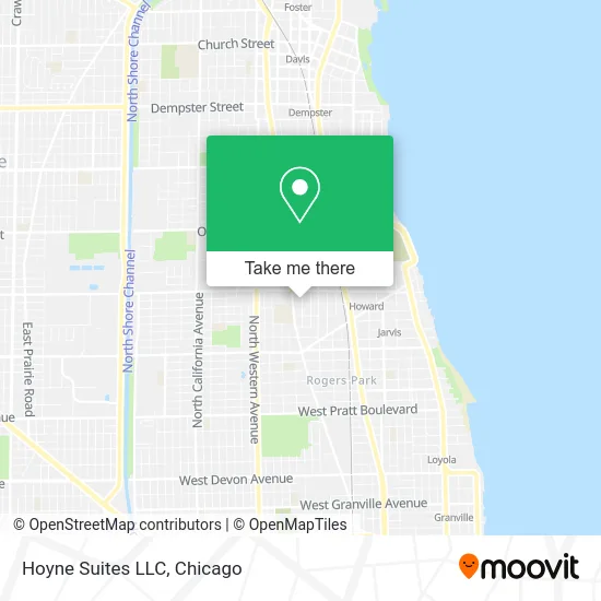 Hoyne Suites LLC map
