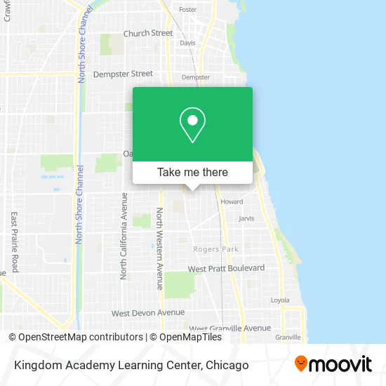 Kingdom Academy Learning Center map