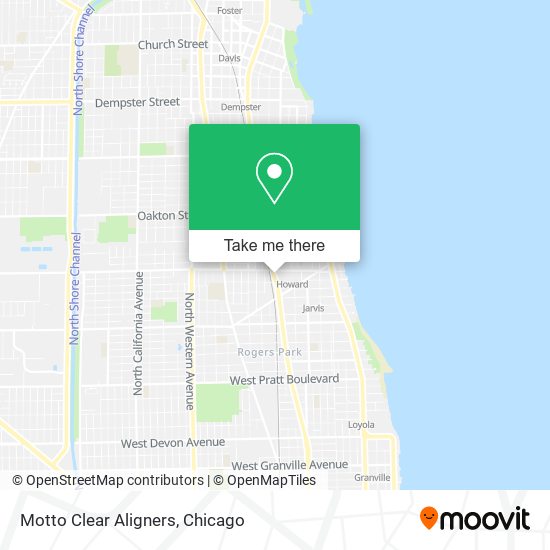 Motto Clear Aligners map