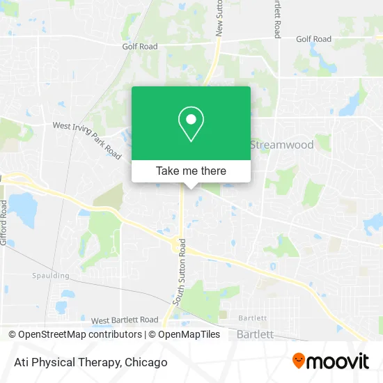 Ati Physical Therapy map