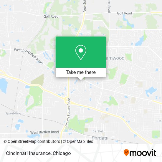 Mapa de Cincinnati Insurance