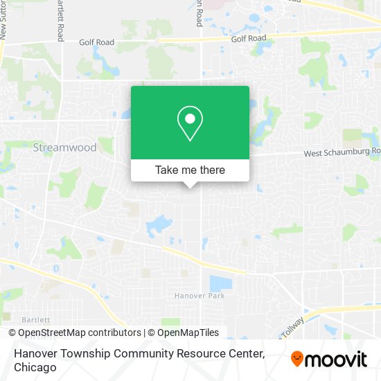 Hanover Township Community Resource Center map