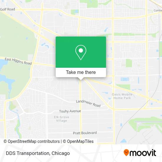 Mapa de DDS Transportation