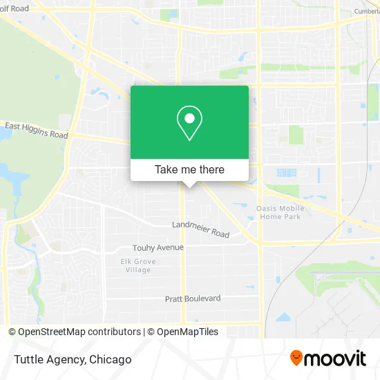 Mapa de Tuttle Agency