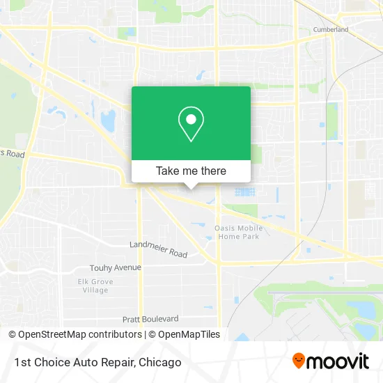 Mapa de 1st Choice Auto Repair