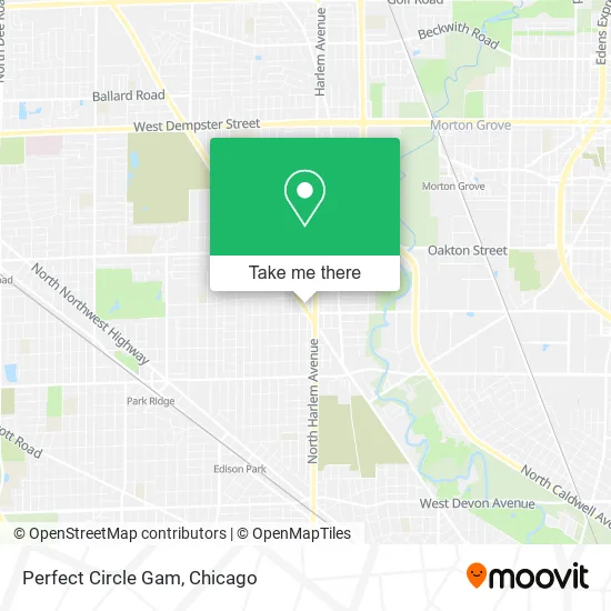 Perfect Circle Gam map