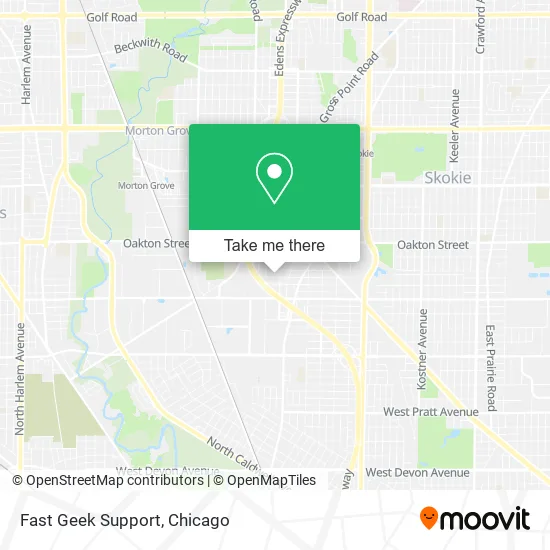 Fast Geek Support map