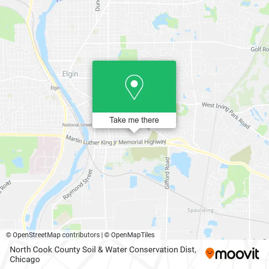 North Cook County Soil & Water Conservation Dist map