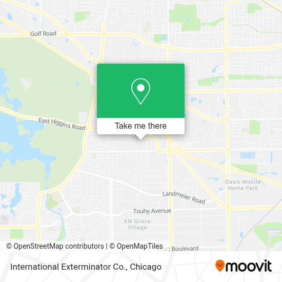 International Exterminator Co. map