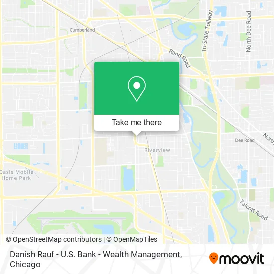 Danish Rauf - U.S. Bank - Wealth Management map