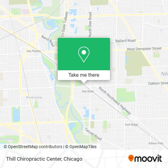 Thill Chiropractic Center map