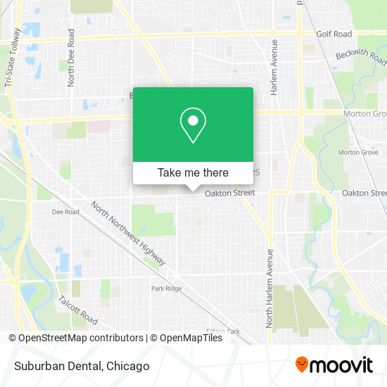 Mapa de Suburban Dental