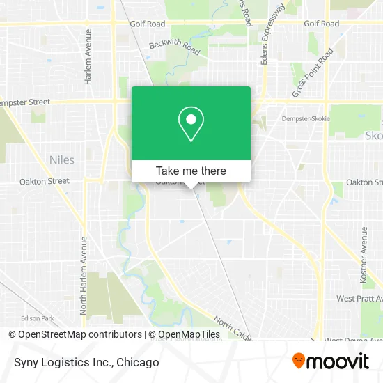 Syny Logistics Inc. map