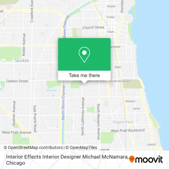 Interior Effects Interior Designer Michael McNamara map