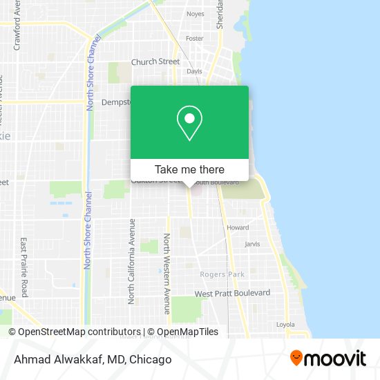 Ahmad Alwakkaf, MD map