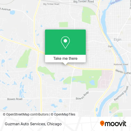Guzman Auto Services map