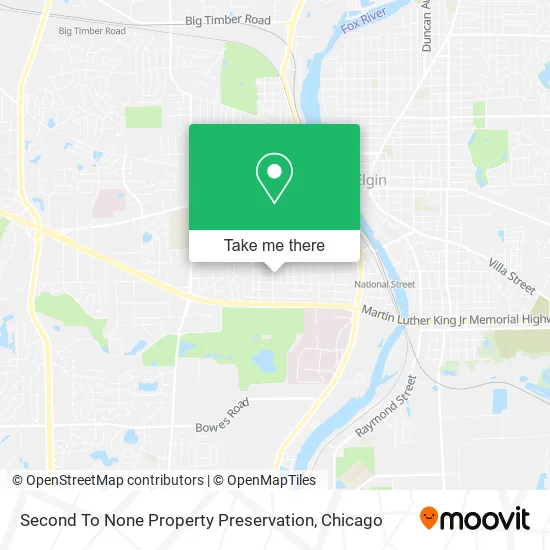Second To None Property Preservation map