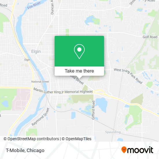 T-Mobile map