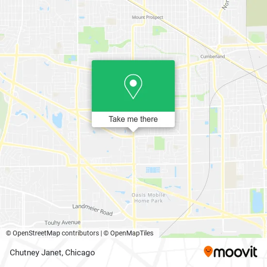 Mapa de Chutney Janet