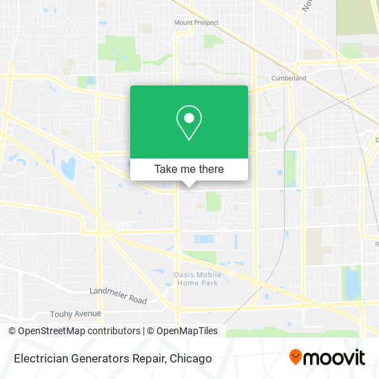 Electrician Generators Repair map