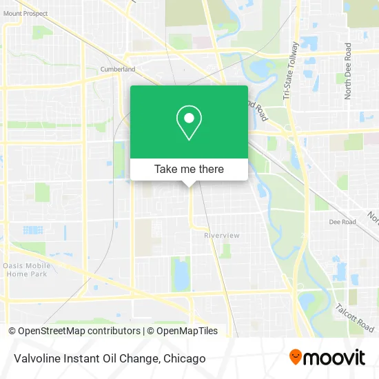 Valvoline Instant Oil Change map