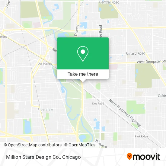 Million Stars Design Co. map