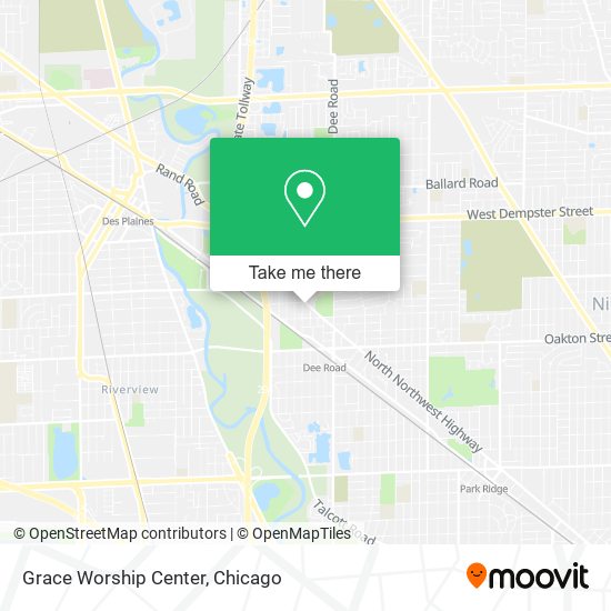 Grace Worship Center map