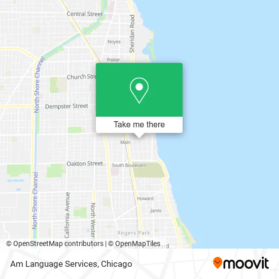 Mapa de Am Language Services