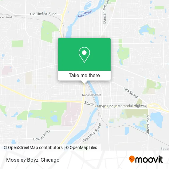 Moseley Boyz map