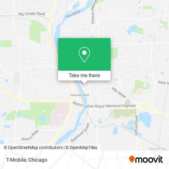 T-Mobile map