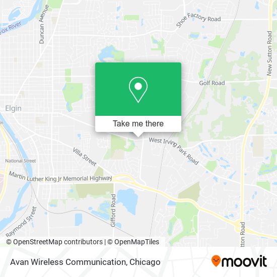 Avan Wireless Communication map