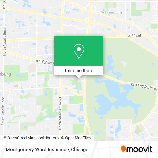 Montgomery Ward Insurance map