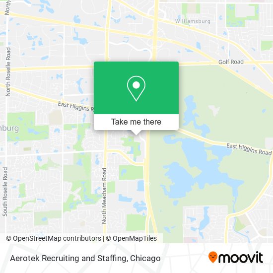 Aerotek Recruiting and Staffing map