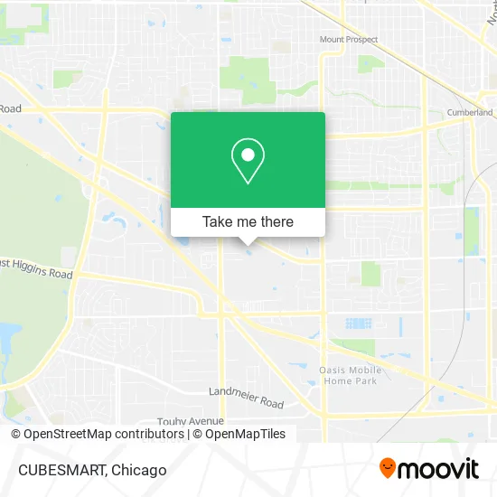 Mapa de CUBESMART
