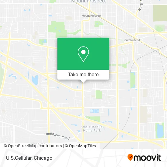 Mapa de U.S.Cellular