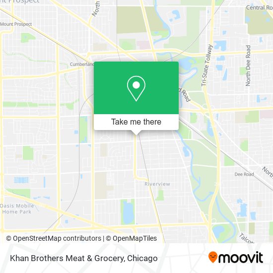 Khan Brothers Meat & Grocery map