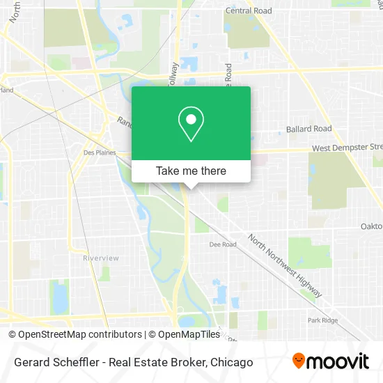 Gerard Scheffler - Real Estate Broker map