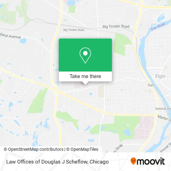Law Offices of Douglas J Scheflow map