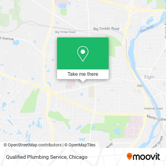 Mapa de Qualified Plumbing Service