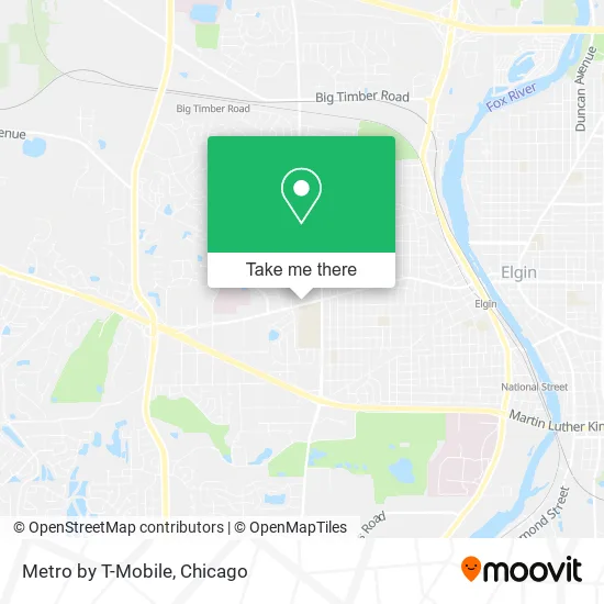 Metro by T-Mobile map