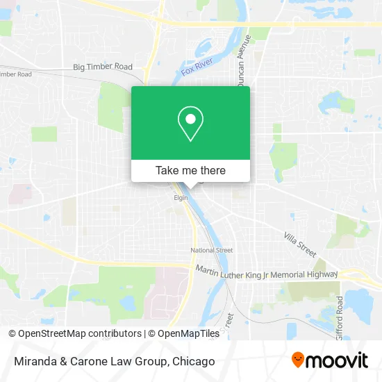 Miranda & Carone Law Group map