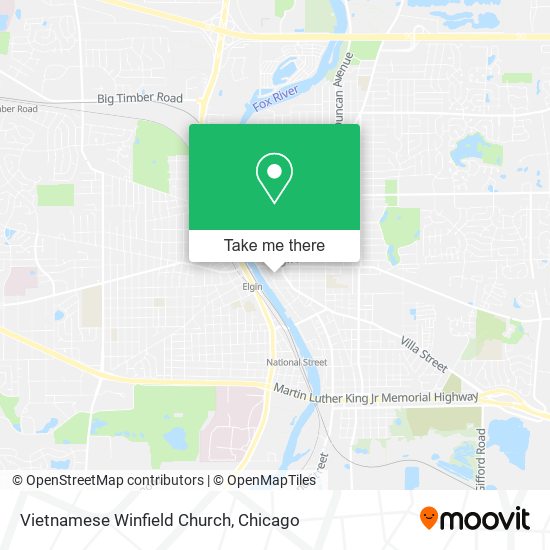 Mapa de Vietnamese Winfield Church