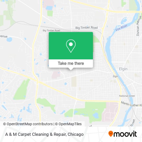 A & M Carpet Cleaning & Repair map