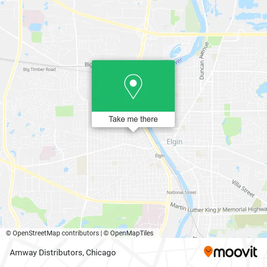 Amway Distributors map