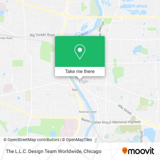 The L.L.C. Design Team Worldwide map