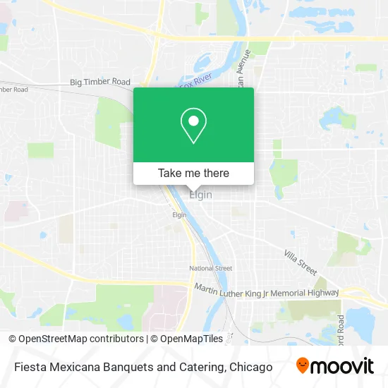 Fiesta Mexicana Banquets and Catering map