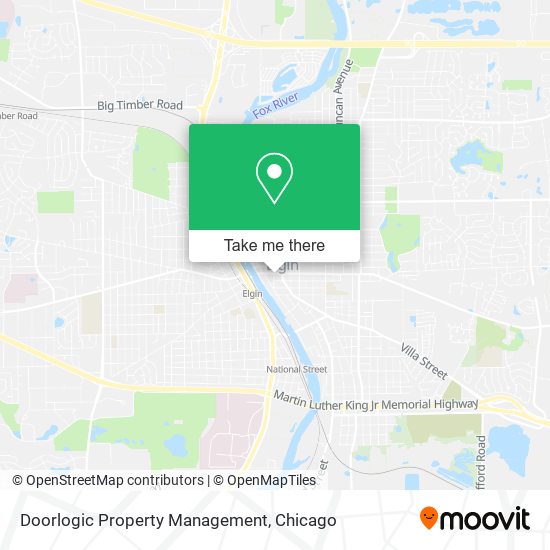 Mapa de Doorlogic Property Management