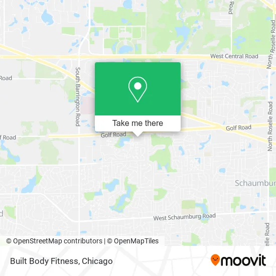 Built Body Fitness map