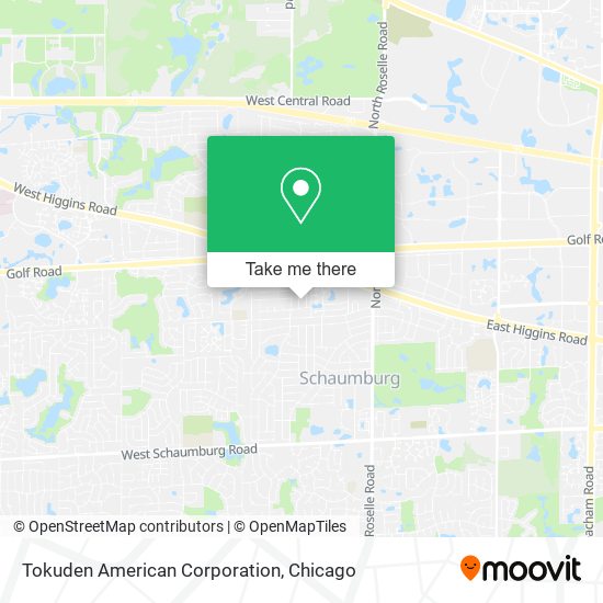 Tokuden American Corporation map