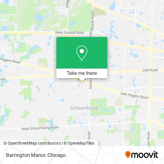 Mapa de Barrington Manor